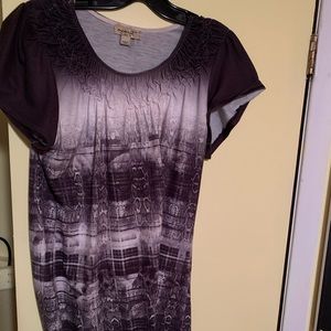 Ladies variegated top